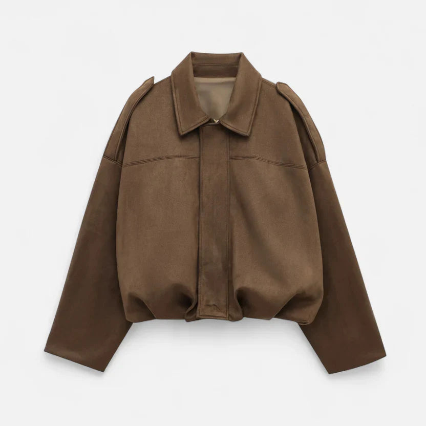Fiorenno | Women’s Vintage Suede Zip Jacket