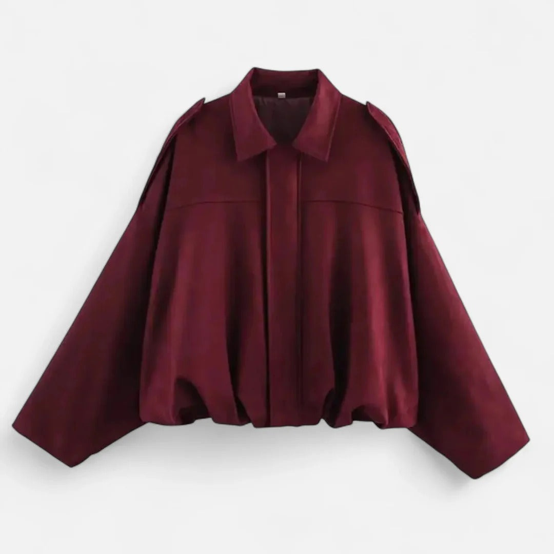 Fiorenno | Women’s Draped Silhouette Jacket
