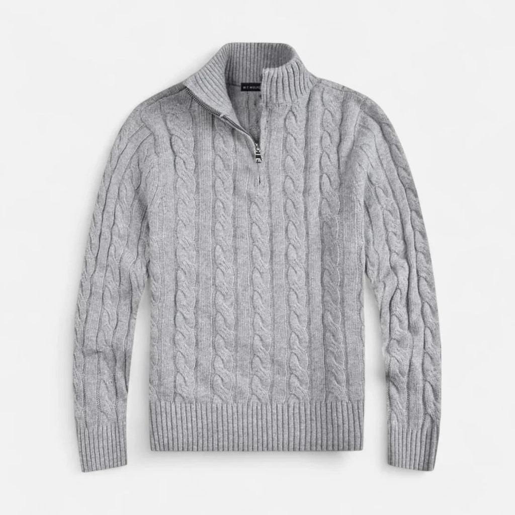 Fiorenno | Men’s Half-Zip Sweater – Chic, Timeless Casual Style
