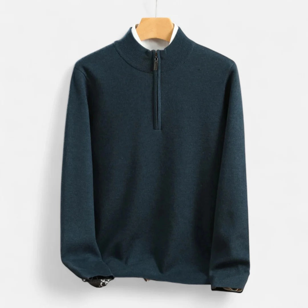 Fiorenno | Men’s Wool Half-Turtleneck Sweater