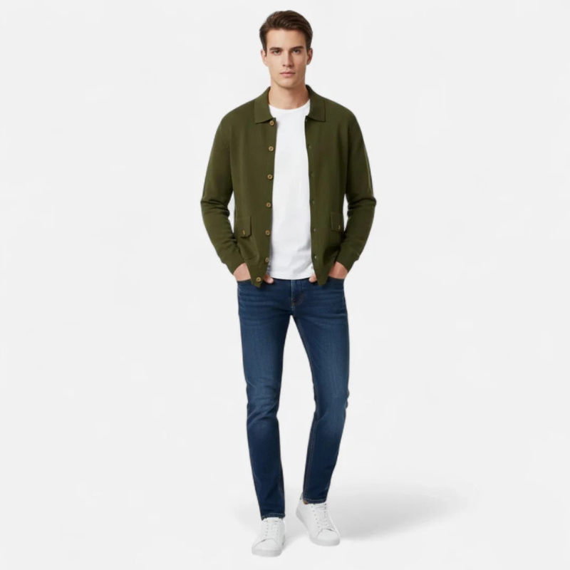 Fiorenno | Men's Button Cardigan – Timeless Style and Everyday Comfort