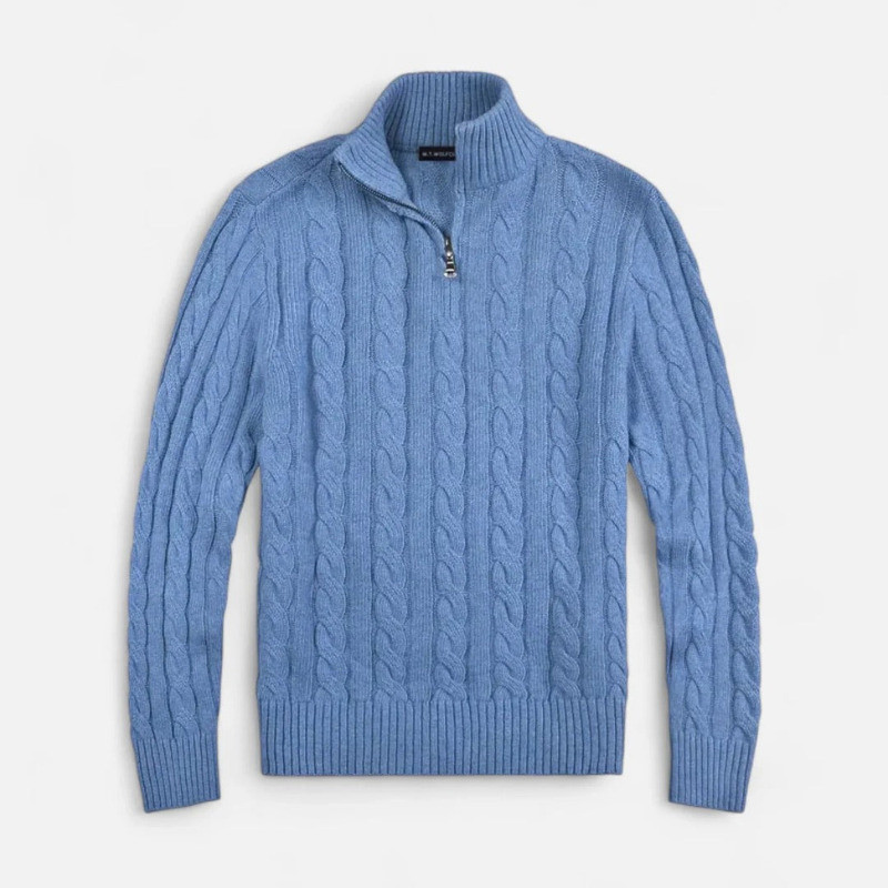 Fiorenno | Men's Cable Knit Sweater – Classic Style and Everyday Comfort