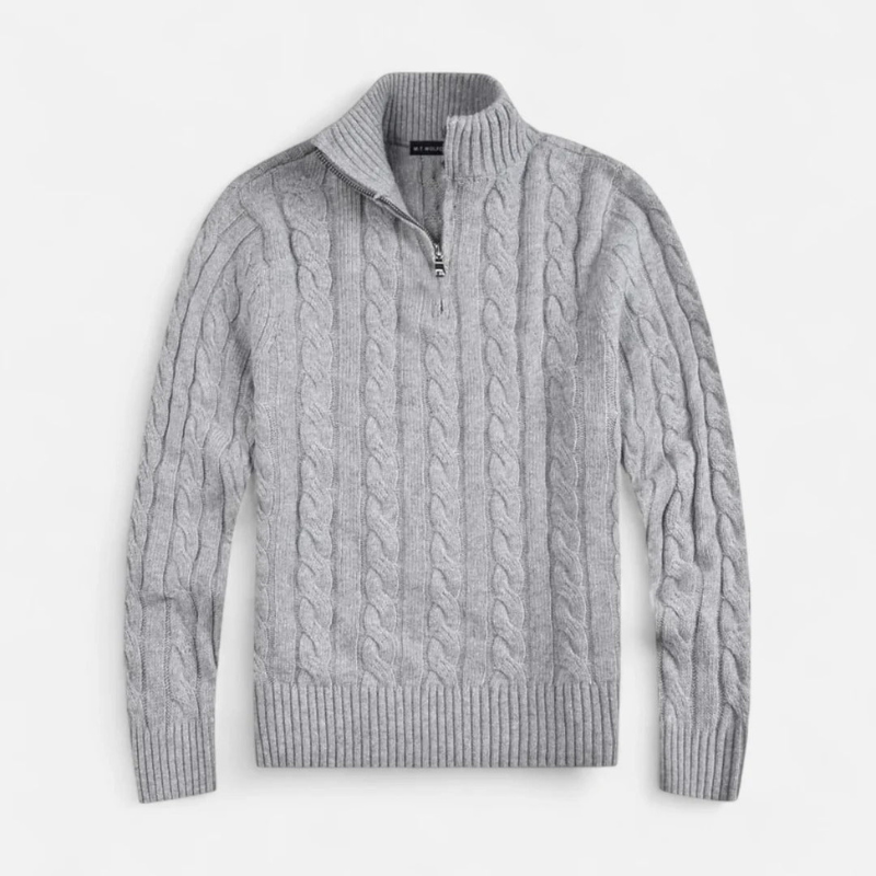 Fiorenno | Men's Cable Knit Sweater – Classic Style and Everyday Comfort