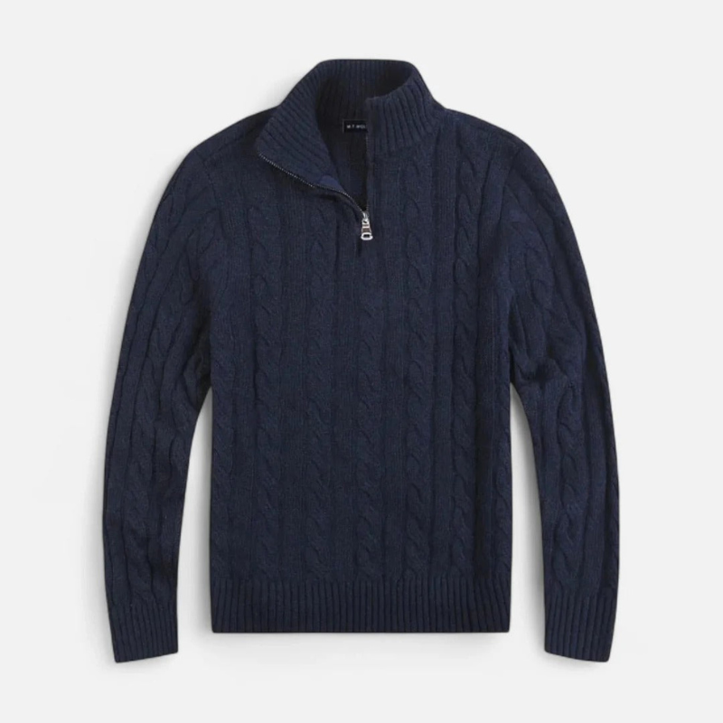 Fiorenno | Men's Cable Knit Sweater – Classic Style and Everyday Comfort