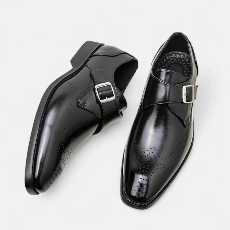 Fiorenno | Men's Monk Strap Dress Shoes – Timeless Elegance and Refined Style