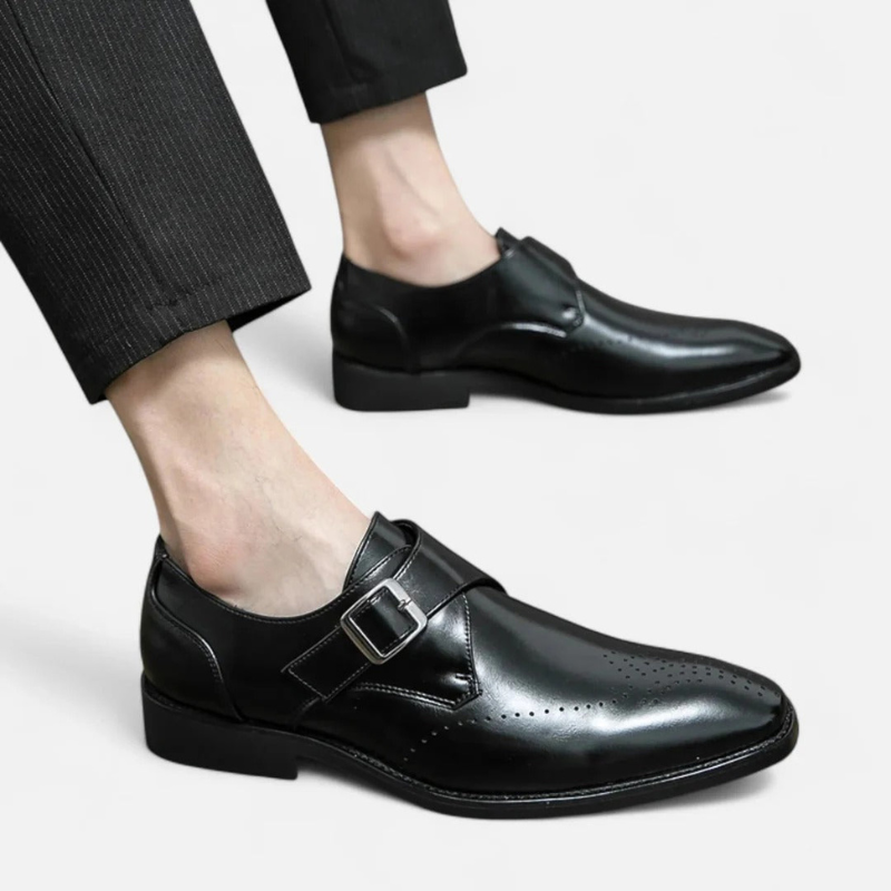 Fiorenno | Men's Monk Strap Dress Shoes – Timeless Elegance and Refined Style