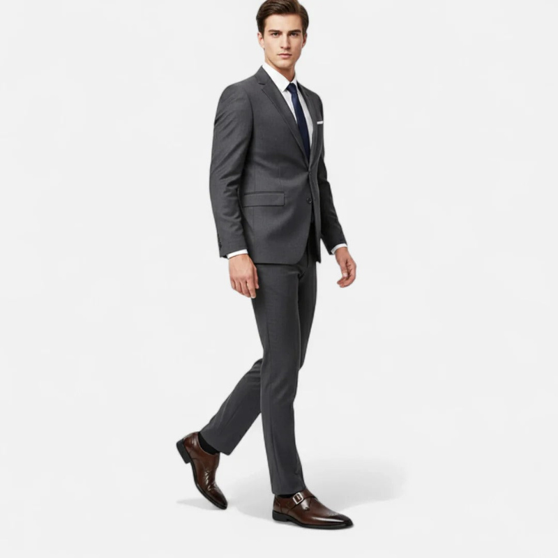 Fiorenno | Men's Monk Strap Dress Shoes – Timeless Elegance and Refined Style