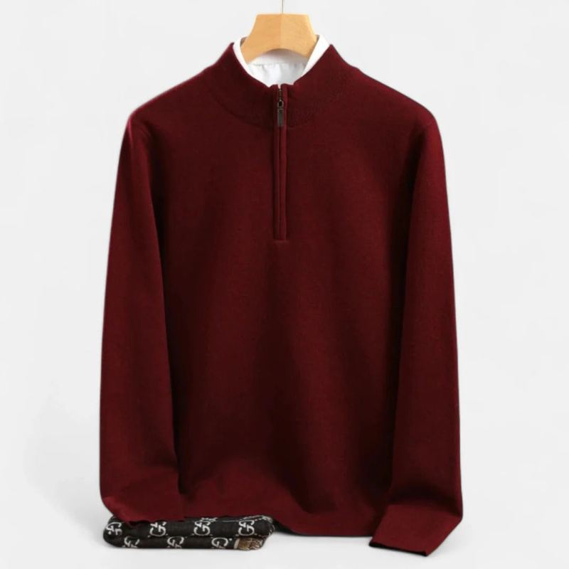 Fiorenno | Men's Quarter-Zip Sweater – Timeless Style and Everyday Comfort