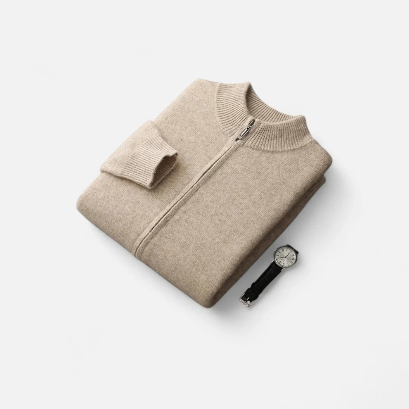 Fiorenno | Men's Zip-Up Sweater – Classic Style for Everyday Comfort