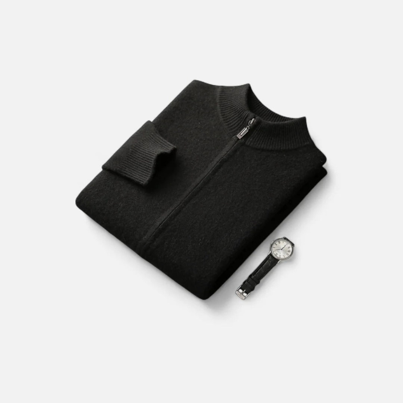 Fiorenno | Men's Zip-Up Sweater – Classic Style for Everyday Comfort