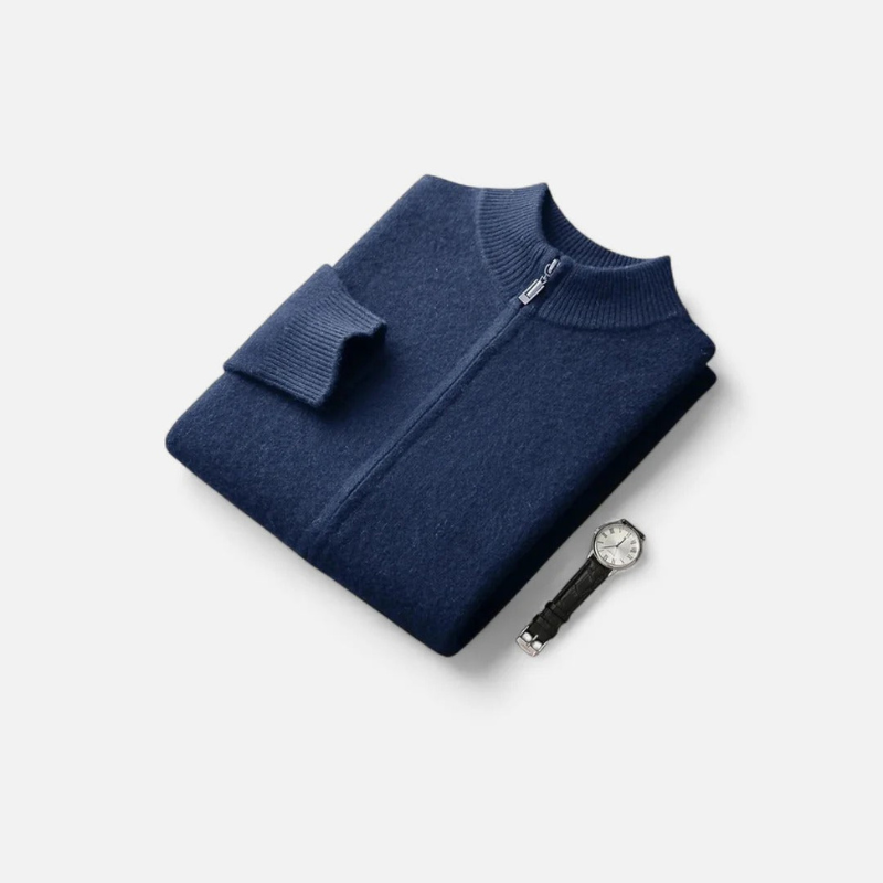 Fiorenno | Men's Zip-Up Sweater – Classic Style for Everyday Comfort