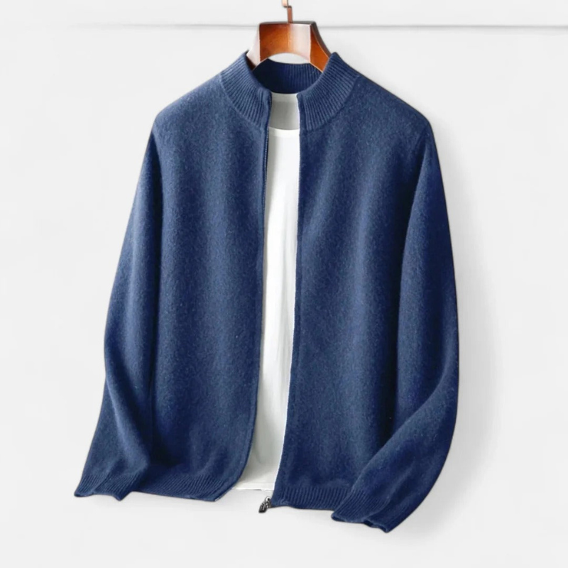 Fiorenno | Men's Zip-Up Sweater – Classic Style for Everyday Comfort