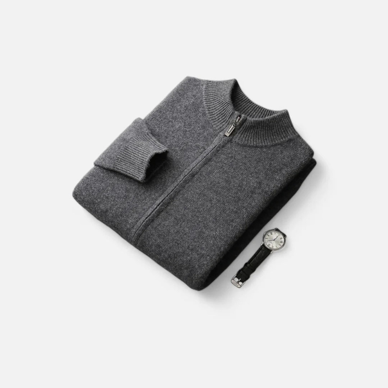 Fiorenno | Men's Zip-Up Sweater – Classic Style for Everyday Comfort
