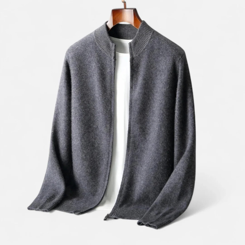 Fiorenno | Men's Zip-Up Sweater – Classic Style for Everyday Comfort