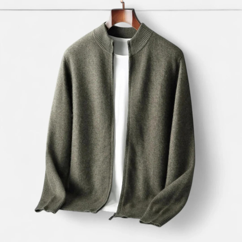 Fiorenno | Men's Zip-Up Sweater – Classic Style for Everyday Comfort