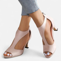 Fiorenno | Women's Peep Toe Heels – Elegant Style and Lasting Comfort