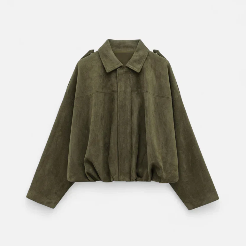 Fiorenno | Women's Vintage Suede Jacket – Effortless Style and Everyday Versatility