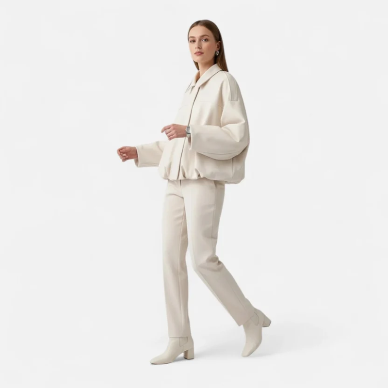 Fiorenno | Women's Vintage Suede Jacket – Effortless Style and Everyday Versatility