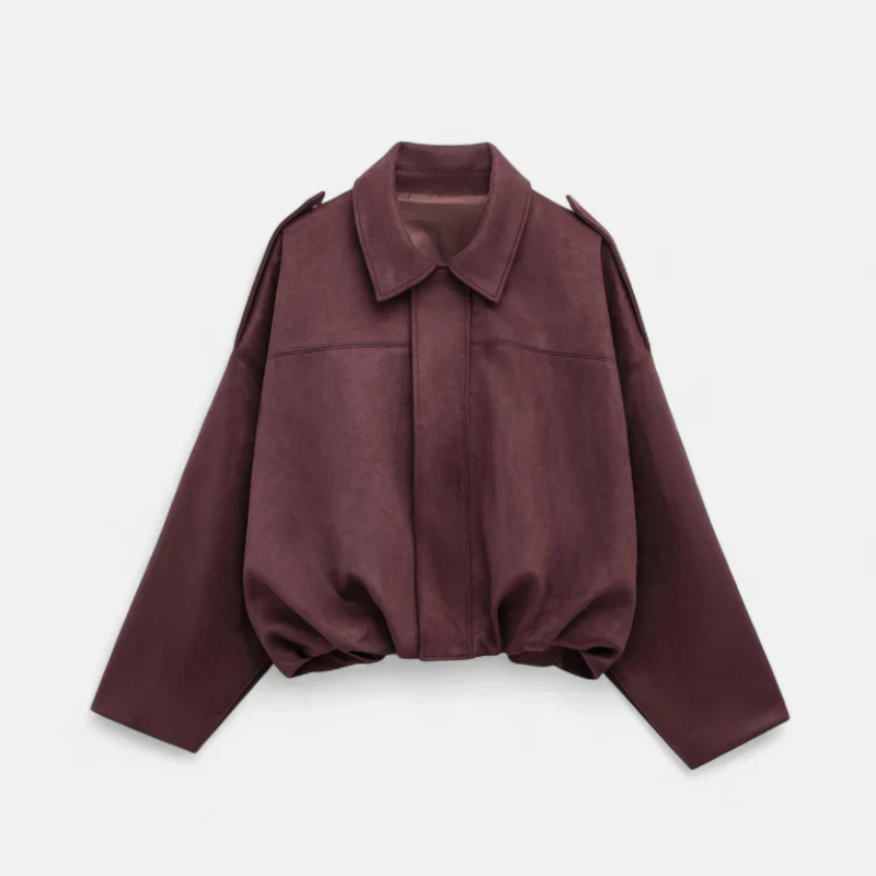 Fiorenno | Women's Vintage Suede Jacket – Effortless Style and Everyday Versatility